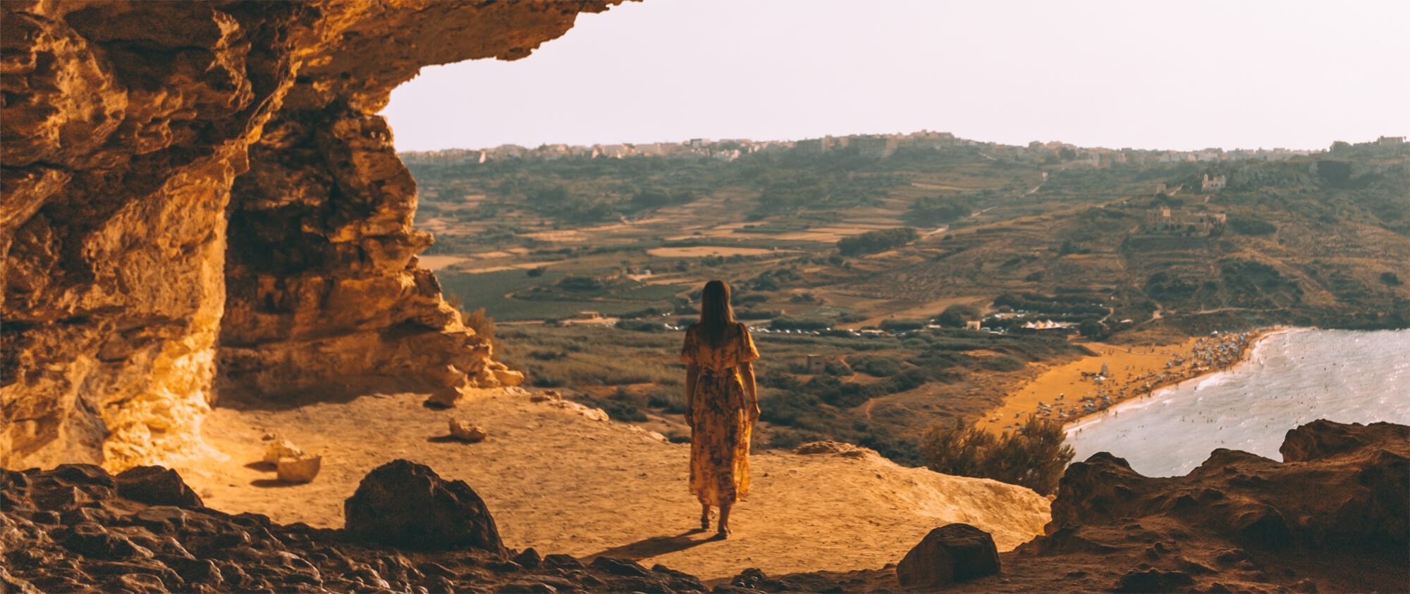 Beautiful scenery on Gozo Island